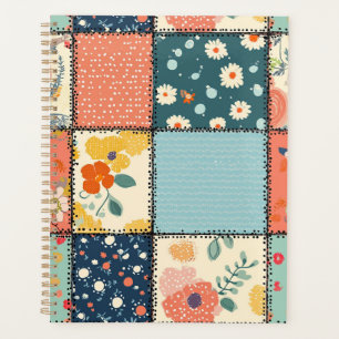 Agenda Patterno Floral Vintage (6)