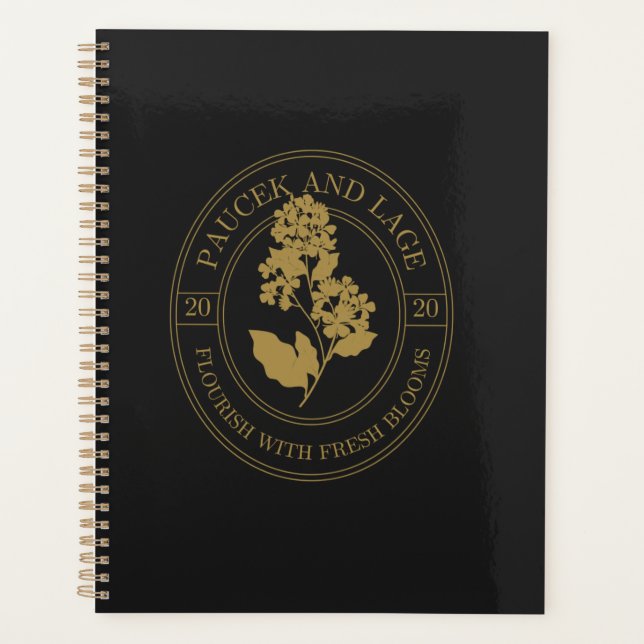 Agenda Paucek & Lage – Florescer Com Flores Frescas (Frente)