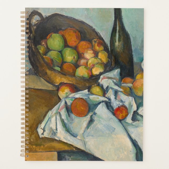 Agenda Paul Cezanne - A Cesta das Maçãs (Frente)