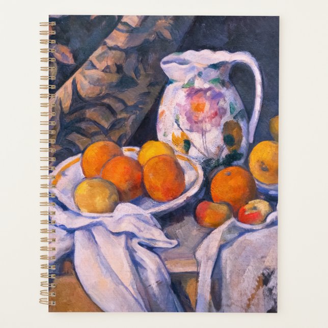 Agenda Paul Cezanne - A Vida Estática com uma Cortina (Frente)