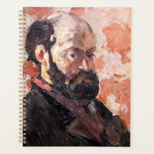 Agenda Paul Cezanne - Autorretrato com fundo rosa