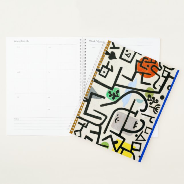 Agenda Paul Klee Rich Harbor Expressionismo Abstrato (Exibição)