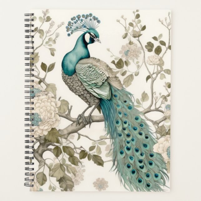 Agenda Pavock Planner, Calendário Pavão (Frente)