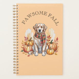 Agenda Pawsome Fall Labrador Dog Autumn Design