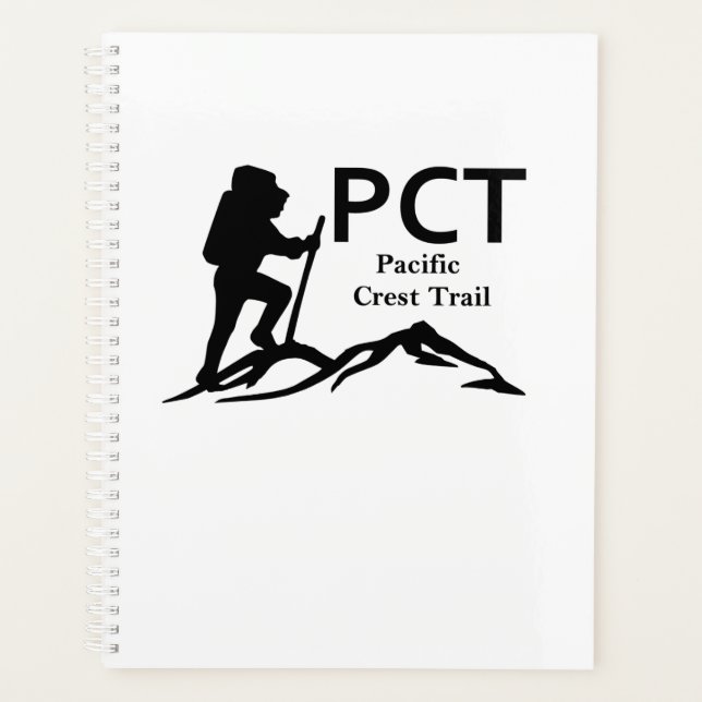 Agenda PCT - Trilha de repouso do Pacífico (Frente)
