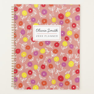 Agenda Peach Botânica Floral 2024