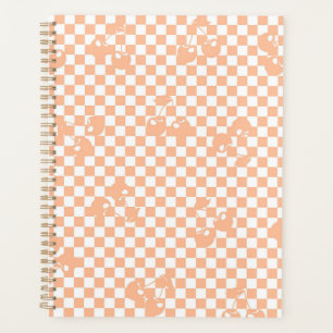 Agenda Peach Fuzz Cherry Gingham Patterno