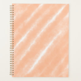 Agenda Peach Fuzz Color Watercolor Abstrato Patterno