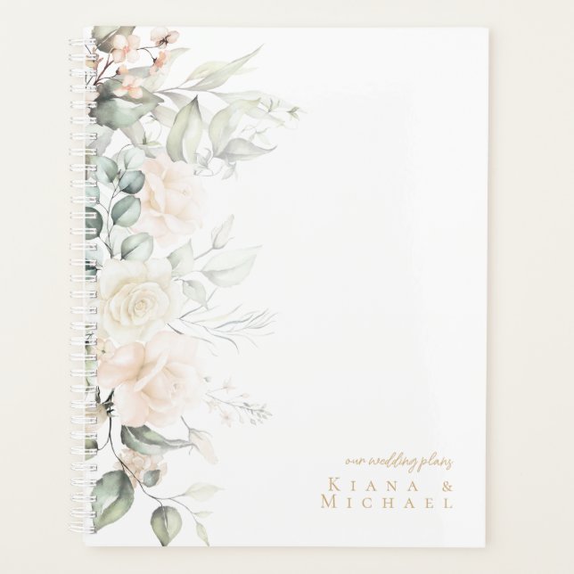 Agenda Pearl Blush Floral ID989 (Frente)