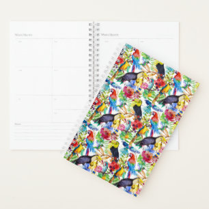 Agenda Peças de Aquarela Coloridas