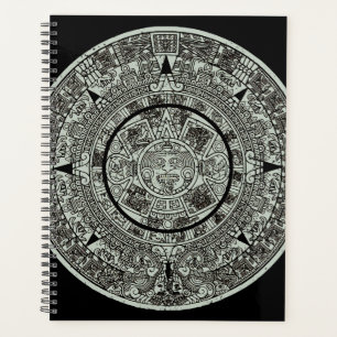 Agenda Pedra do Sol Asteca Mexicana Calendário Maia 1
