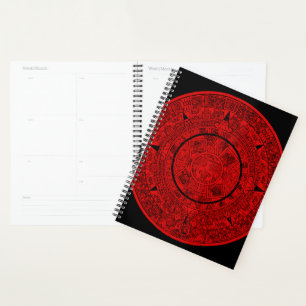 Agenda Pedra do Sol Asteca Mexicana Calendário Maia 2