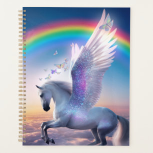 Agenda Pégaso com Arco-íris