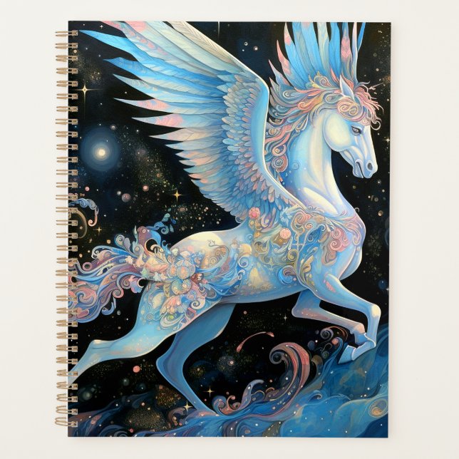 Agenda Pegasus Fantasy Art (Frente)