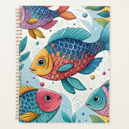 Agenda Peixe-arco-íris submarino