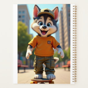 Agenda Peixe e Swagger™ Cute Inspirado - Estilo
