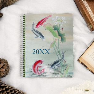 Agenda Peixe Koi com Lotus