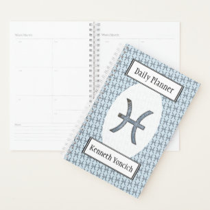 Agenda Peixes Símbolo Zodiac Elemento de Kenneth Yoncich