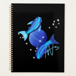 Agenda Peixes Starry Neptune Zodiac
