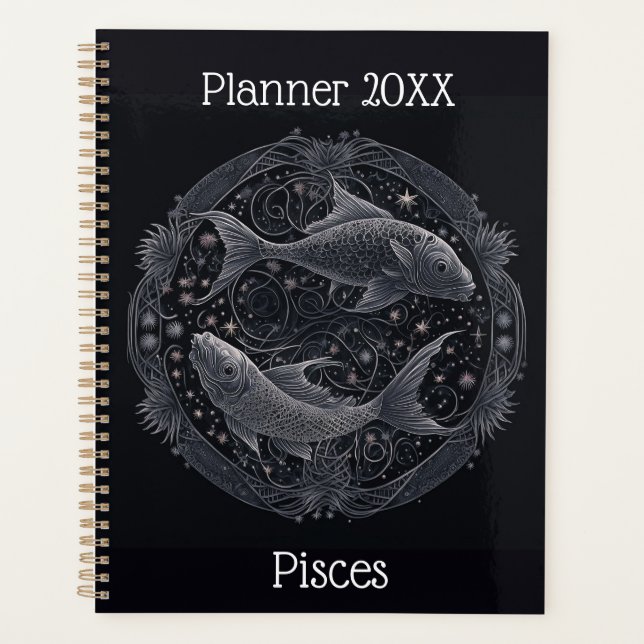 Agenda Peixes Zodiac Planner (Frente)