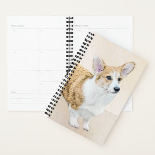 Agenda Pembroke Welsh Corgi - Pintura Original para Cacho