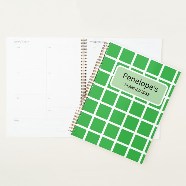 Agenda Penelope personalizável (Exibição)