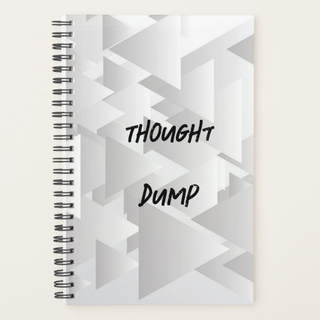 Agenda Pensamento Dump do notebook (Frente)