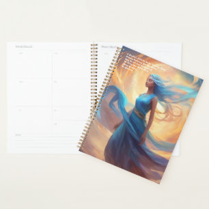 Agenda Pense no calendário positivo