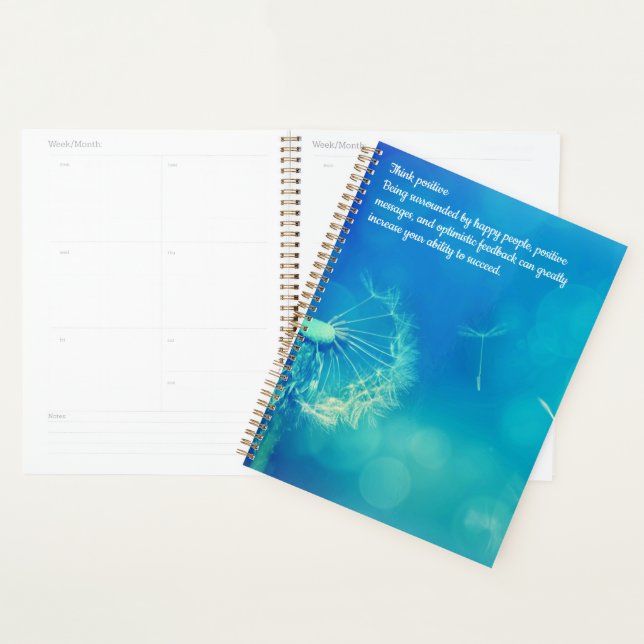Agenda Pense no calendário positivo (Exibição)
