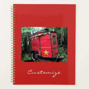 Agenda Pequena caravana cigana personalizada