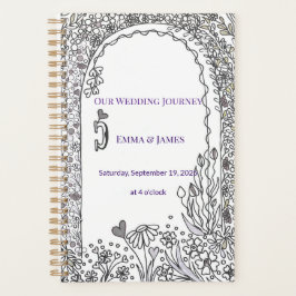 Agenda Pequena Porta de Jardim Elegante e Caprichosa para