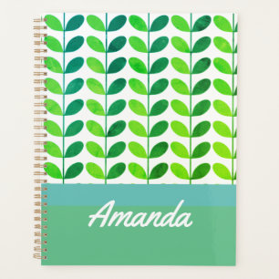 Agenda Pequenas Pastas Verdes e Teares