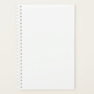 Agenda Pequeno (5,5" x 8,5"), Cobrir Suave, Plano Espiral