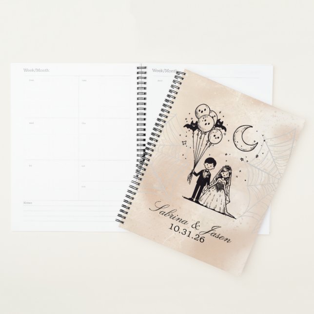 Agenda Pequeno Casal Spooky (Exibição)