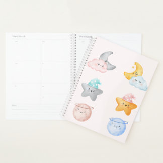 Agenda Personagens Celestiais Fofos – Espaço Pastel Capri