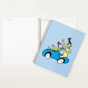 Agenda Personagens de Ovos Verdes e Presunto do Dr. Seuss
