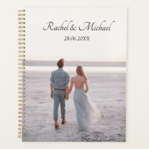 Agenda Personalisierbar Foto Hochzeit