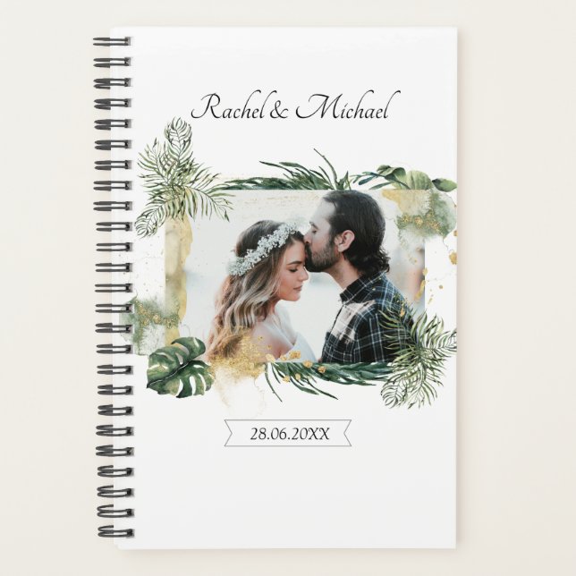 Agenda Personalisierbarer Foto Hochzeit (Frente)