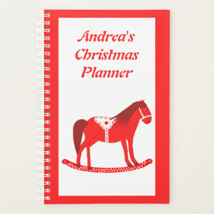 Agenda Personalização de Cavalo Fogueiro de Natal escandi