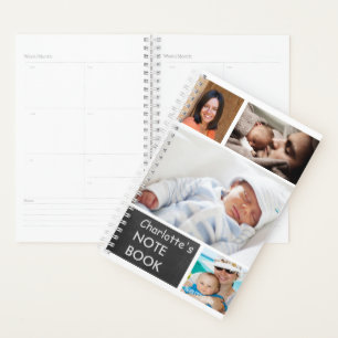 Agenda Personalização Personalizada da Colagem de Fotos