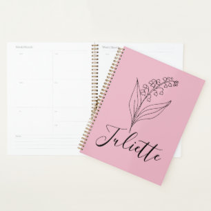 Agenda Personalizada May Lily da Flor de Nascimento do Va