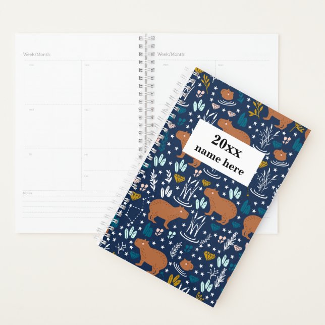 Agenda Personalizado Capybara Planner (Exibição)
