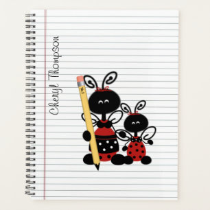 Agenda Personalizado do Professor Ladybug