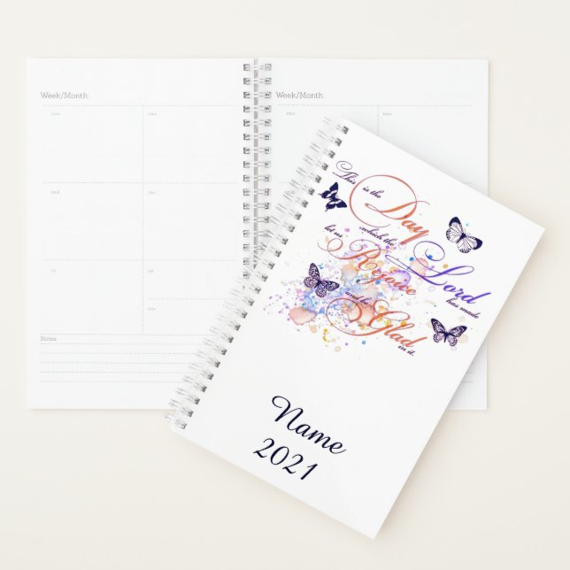 Agenda Personalizado Este é o dia (Exibição)