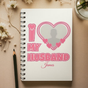 Agenda Personalizado Eu Amo Meu Marido – Adicionar Foto e