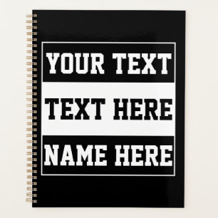 Agenda Personalizado personalizar nome texto presentear p