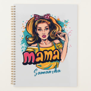 Agenda Personalizado Retro Mama Pop Art (10)