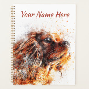 Agenda Personalizado Ruby Cavalier King Charles Dog