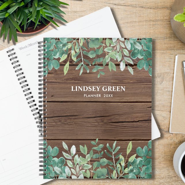 Agenda Personalizar madeira do Barn Eucalyptus Greeneresc (Criador carregado)
