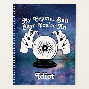Agenda Personalizar Minha Bola Cristal Diz...